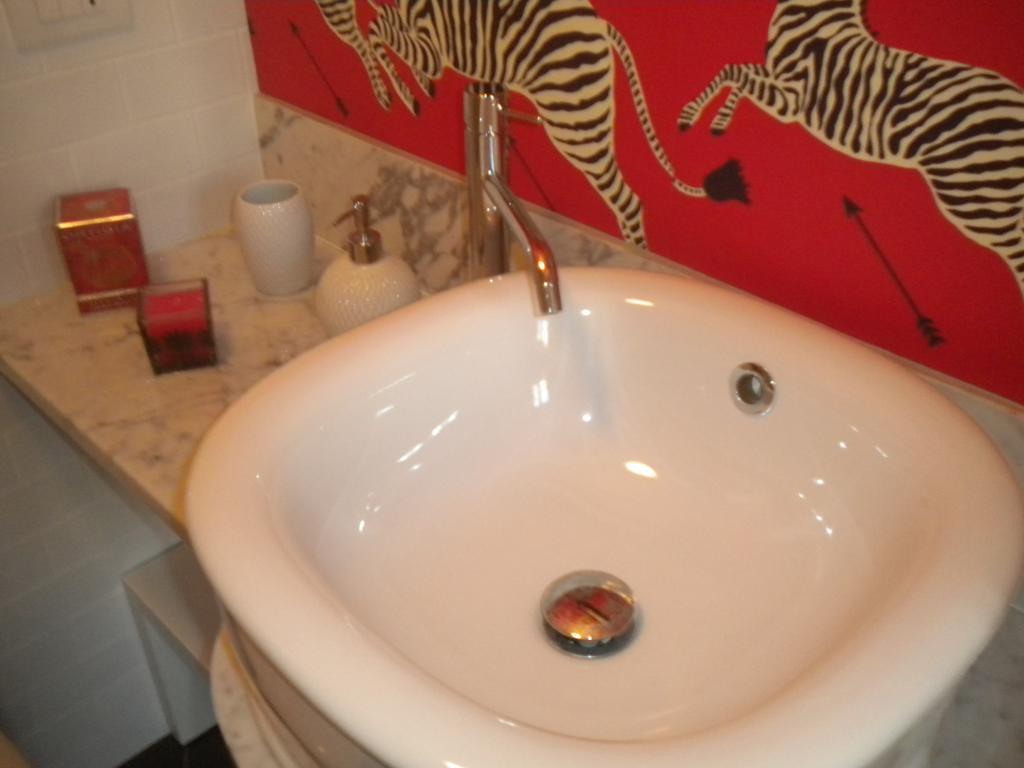 Zebra Rosso Leilighet Milano Rom bilde