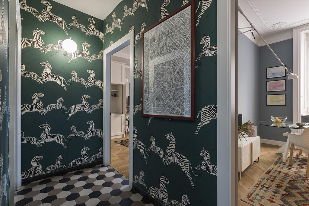 Zebra Rosso Leilighet Milano Eksteriør bilde